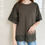 Thumbnail: Japanese round neck lace stitching 5 minute sleeve top NY6902176
