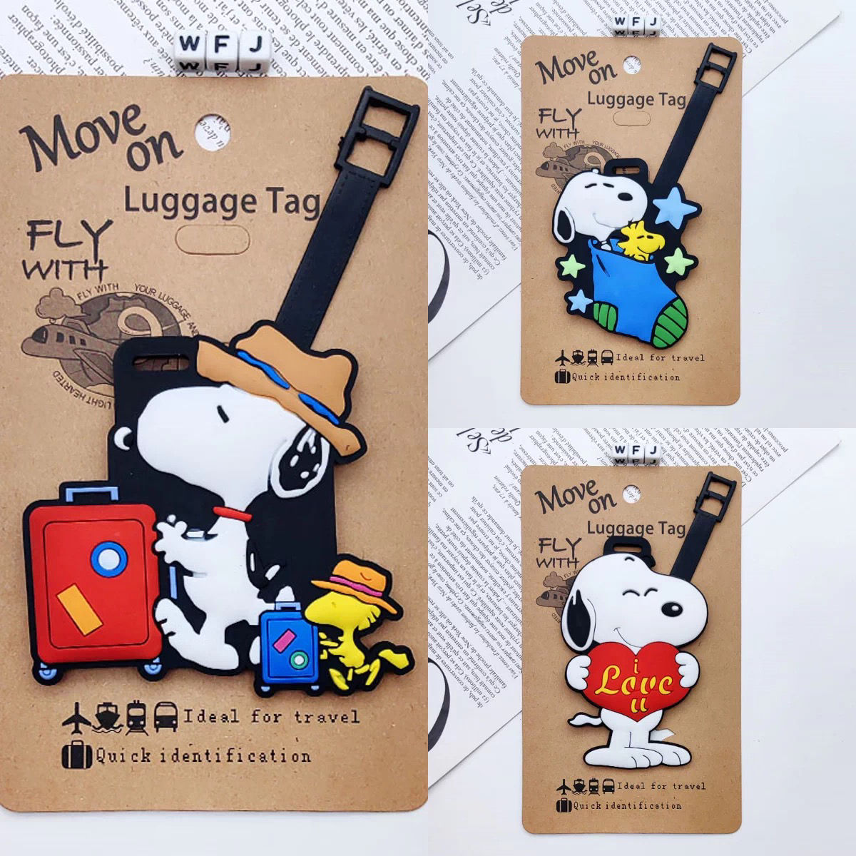Snoopy 行李牌