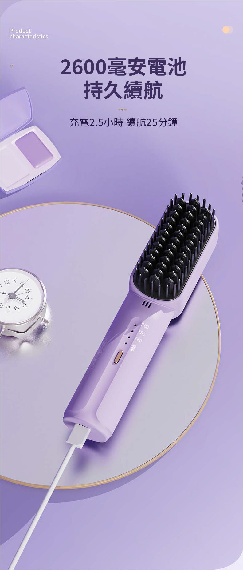 Thumbnail: 升級版負離子無線直髮梳NYY6212270