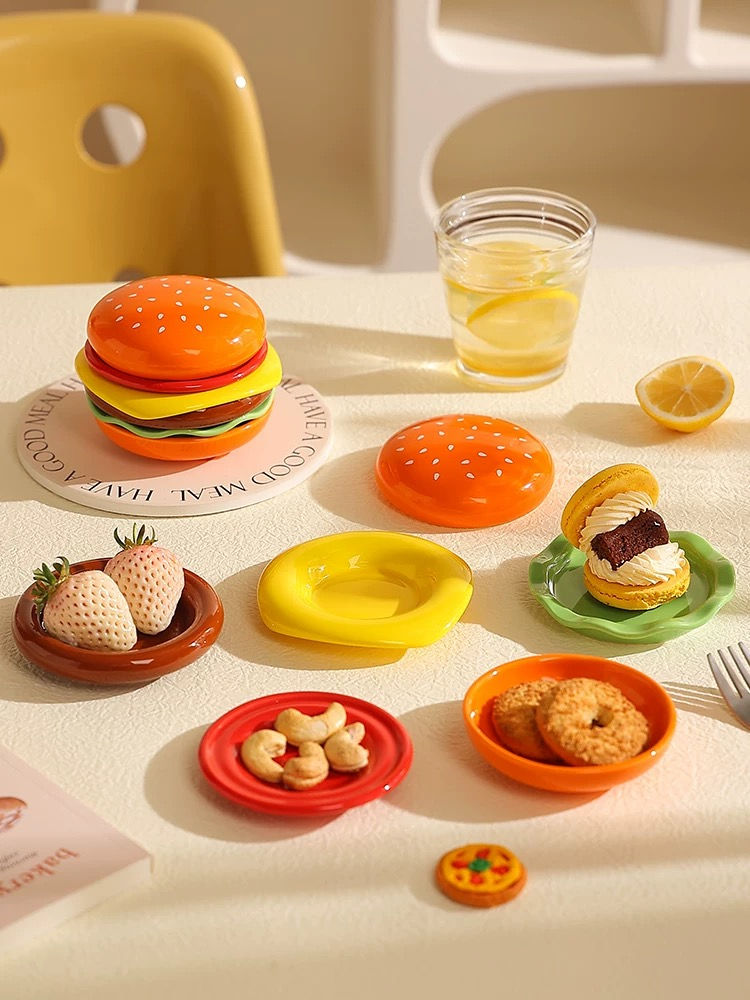 Thumbnail: 漢堡造型的調味碟NYY3312070