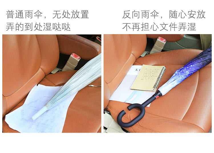 Thumbnail: Self-supporting anti-free hand-held umbrella NY3862765