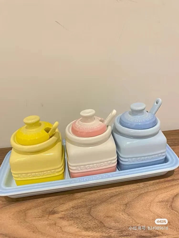 Thumbnail: L.C. 馬卡龍色調料罐套裝NYYNYY4014433