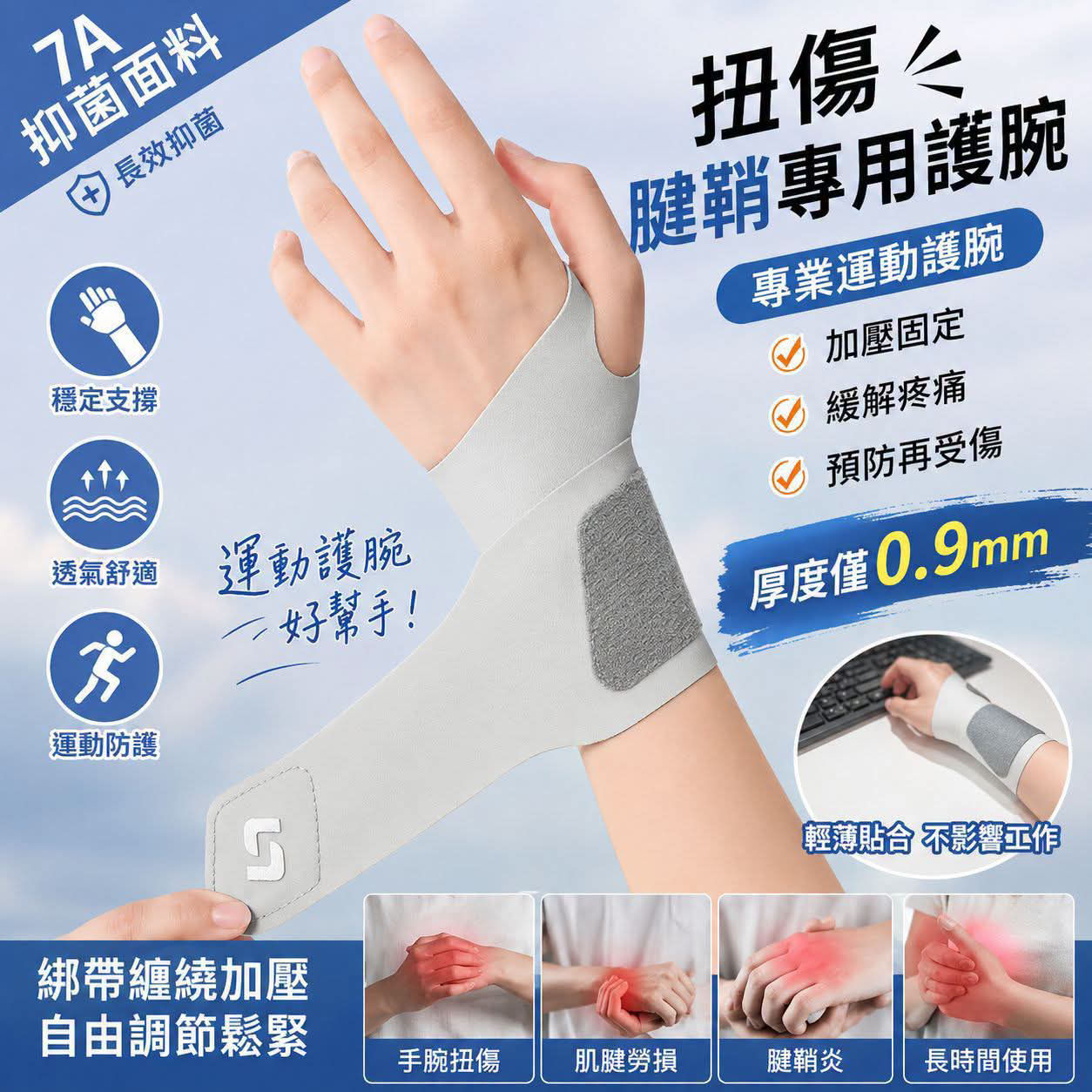 扭傷腱鞘專用護腕NYY2812284