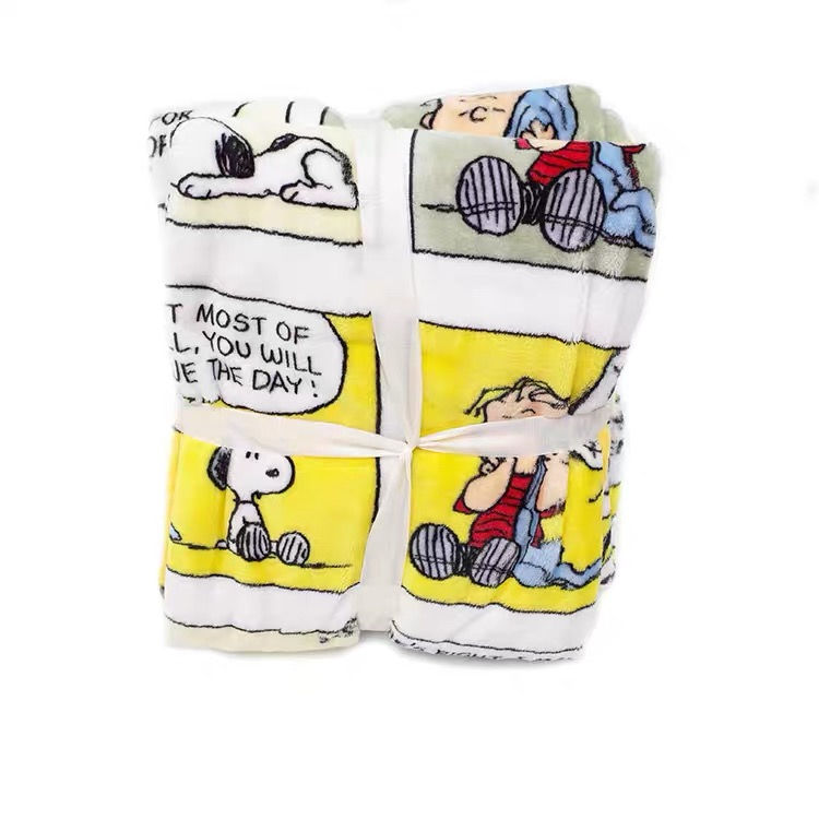 Snoopy 冬季特大珊瑚絨暖暖毛毯NYY4812976