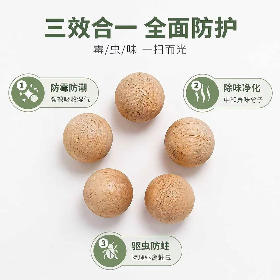 Thumbnail: 【MEIKIEEN 天然香樟木球】4盒
