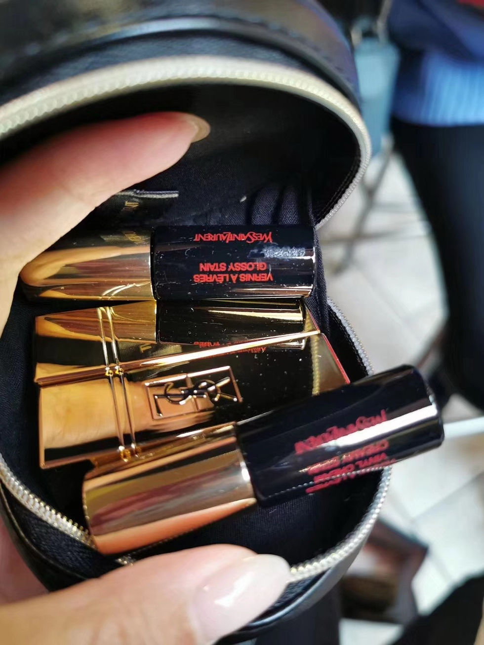 Thumbnail: 限量YSL mini口紅唇彩套盒