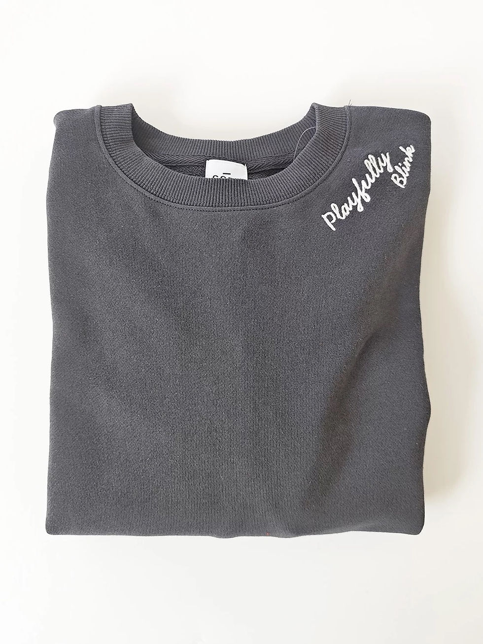 Thumbnail: 出口日本純棉刺繡字母衛衣