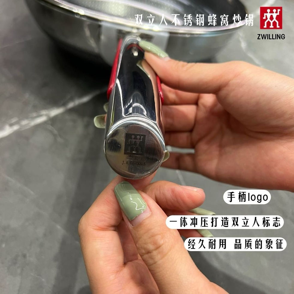 Thumbnail: 德國名牌不鏽鋼蜂窩炒鍋NYY8018607