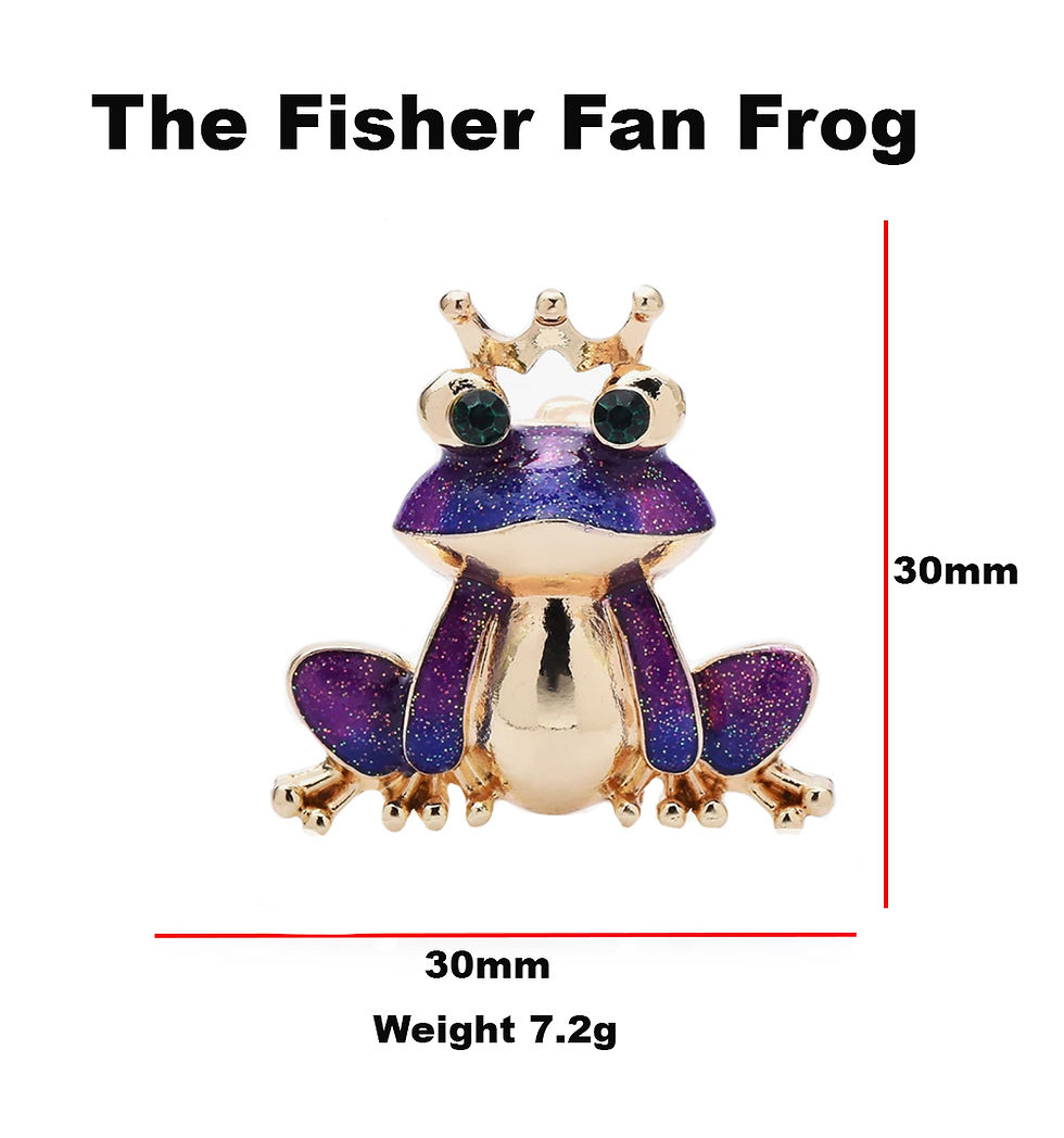Thumbnail: BROOCH - Fisher Stevens Frog