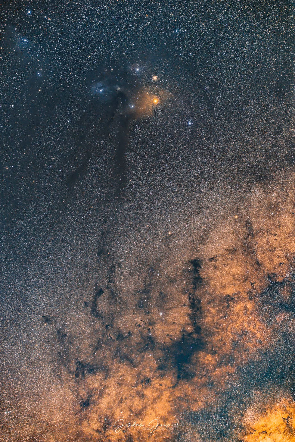 Astrophotography of the Milkyway core