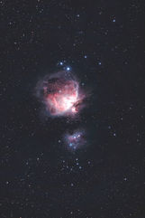 Orion Nebula astrophotography in Mauritius