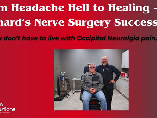 Richard’s Journey – Relief from Occipital Neuralgia
