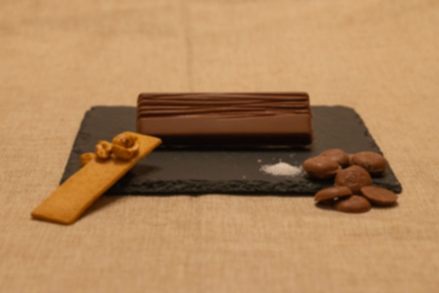 Barre caramel-cacahuète