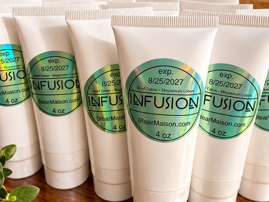 How I Created Infusion: The Story Behind My Magnesium Tallow Lotion