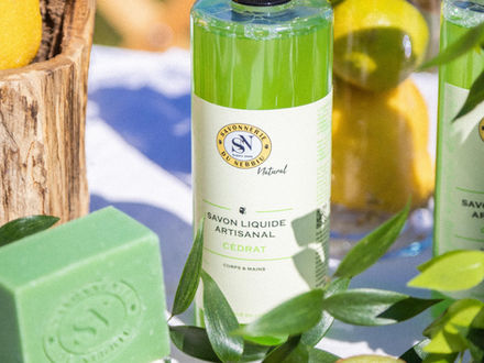 Savon liquide et solide Cédrat de Corse