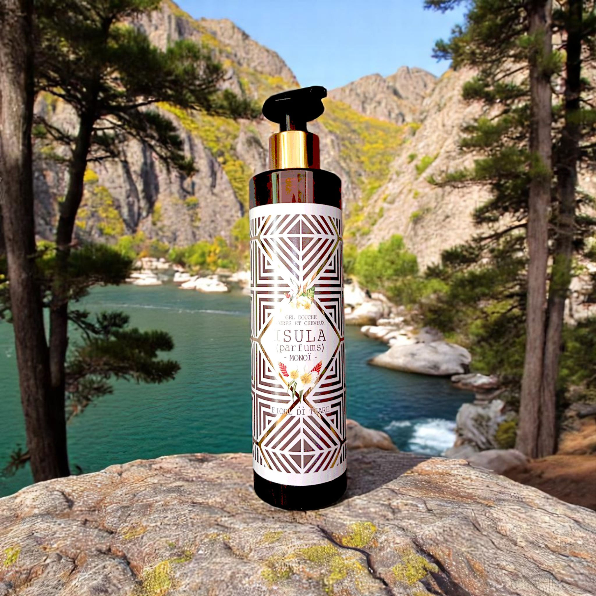 GEL DOUCHE ET CHEVEUX ISULA MONOI