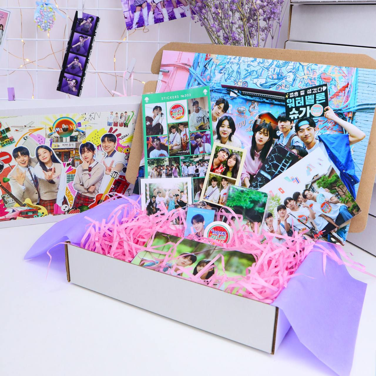 Бокс з дорамою "Сяючий кавунчик"