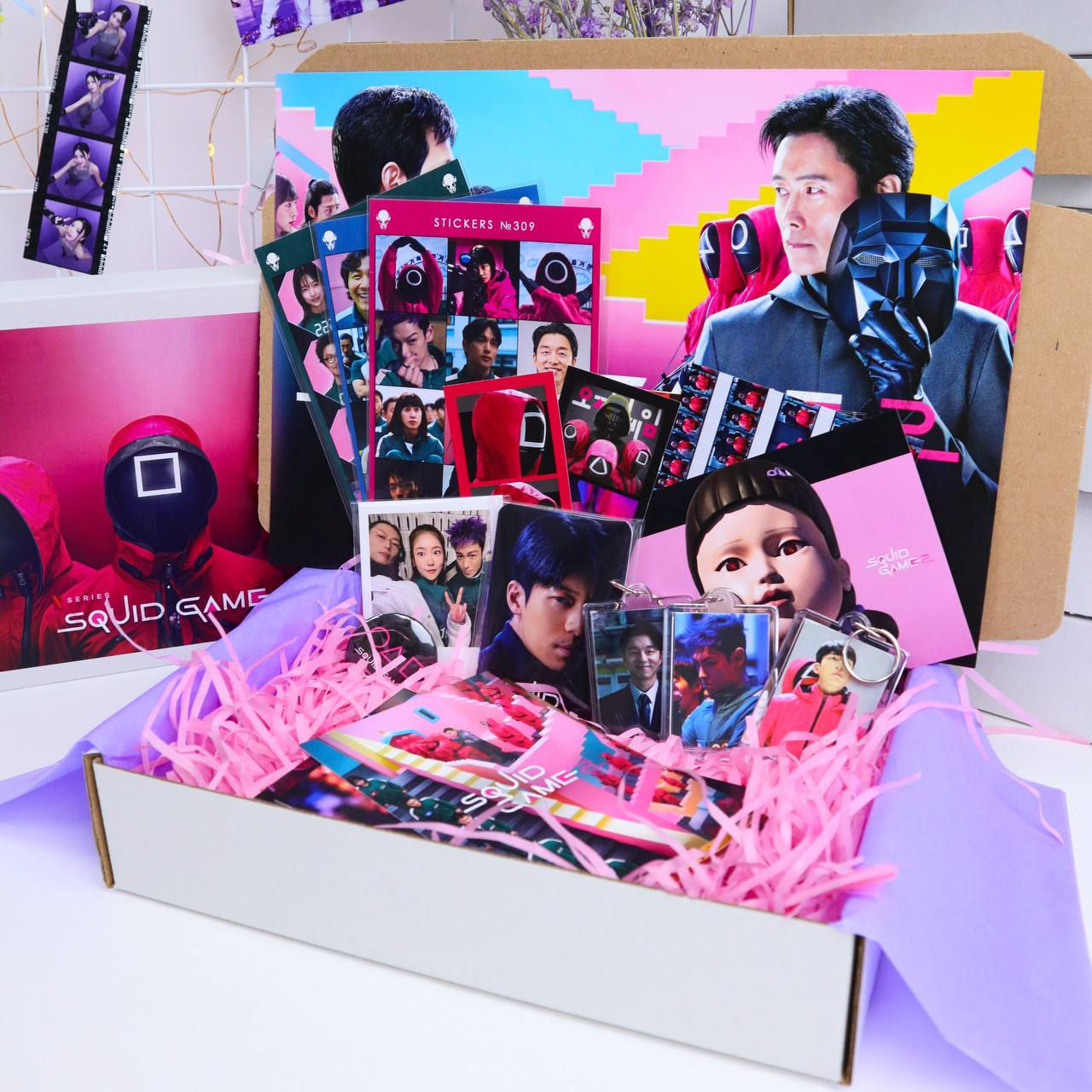 Бокс з дорамою "Гра в Кальмара"