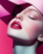 Elegant Pink Hat Portrait.jpeg
