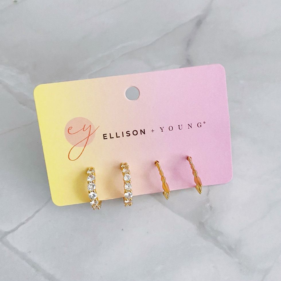 Thumbnail: Mood Changer Mini Hoop Earring Set