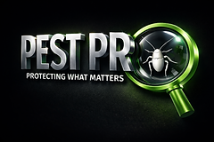 Pest Pro logo with magnified cockroach.png