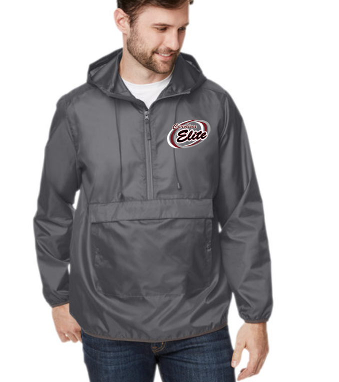 Adult Unisex Packable Anorak Jacket Windbreaker