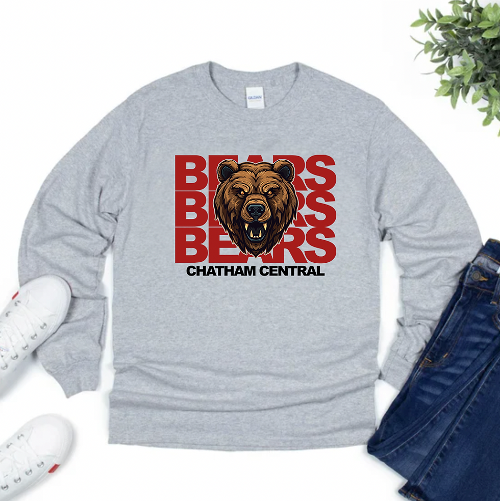 CCHS Gildan Adult Heavy Cotton Long Sleeve T-Shirt (Boosters)