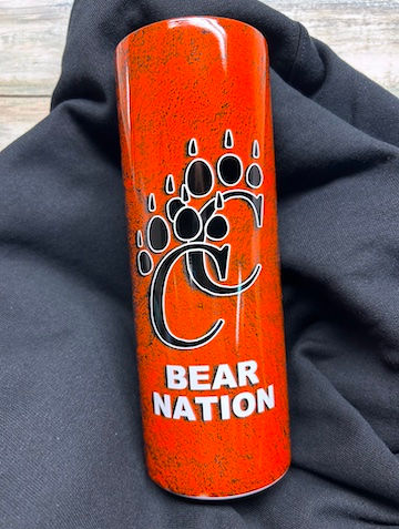 Thumbnail: Chatham Central HS Bear Nation Tumbler