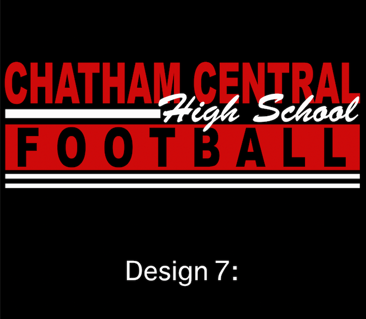 Thumbnail: CCHS Football Gildan Adult Heavy Cotton Long Sleeve T-Shirt