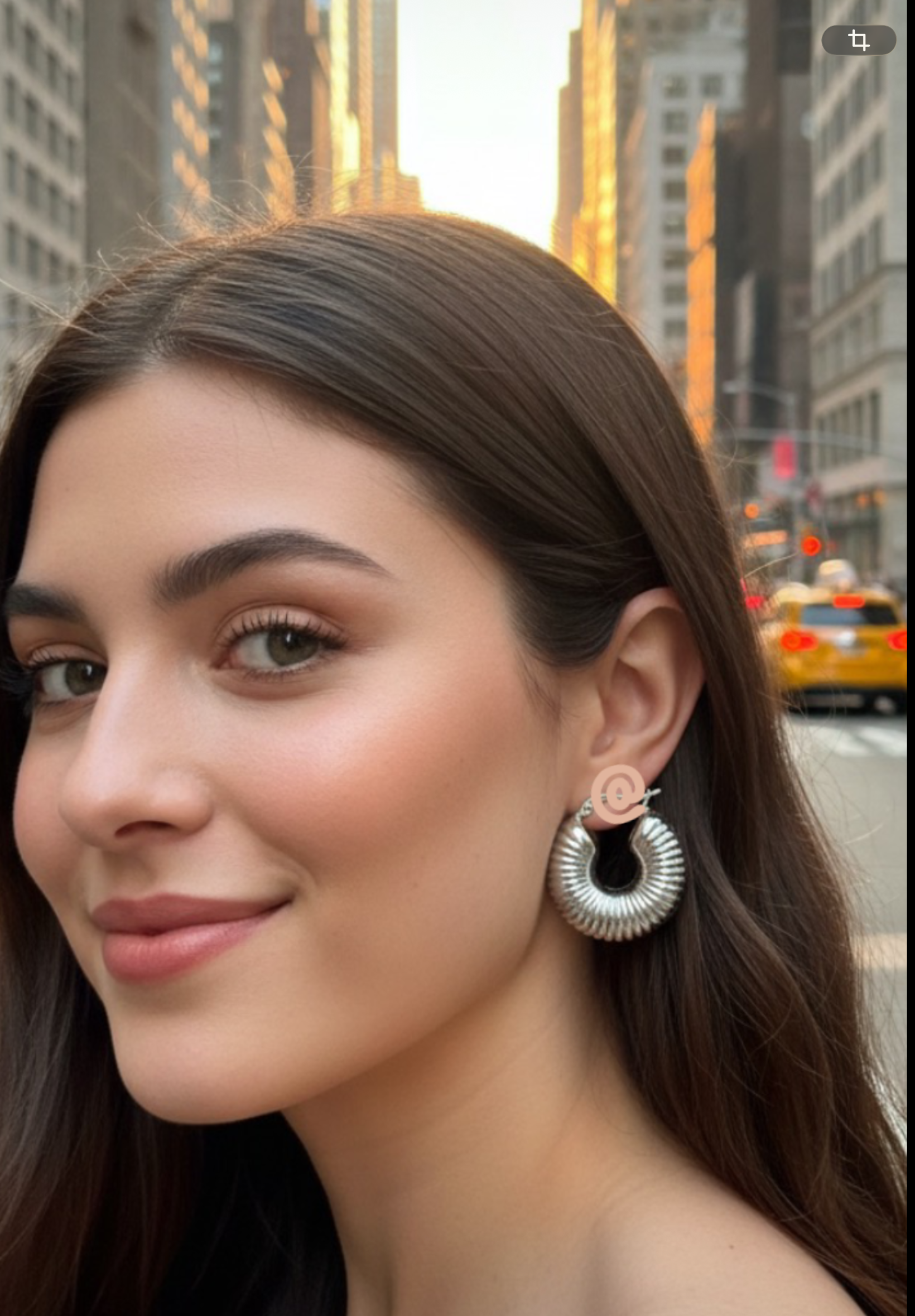 Fe8240 Ατσάλινοι κρίκοι με ρίγες.