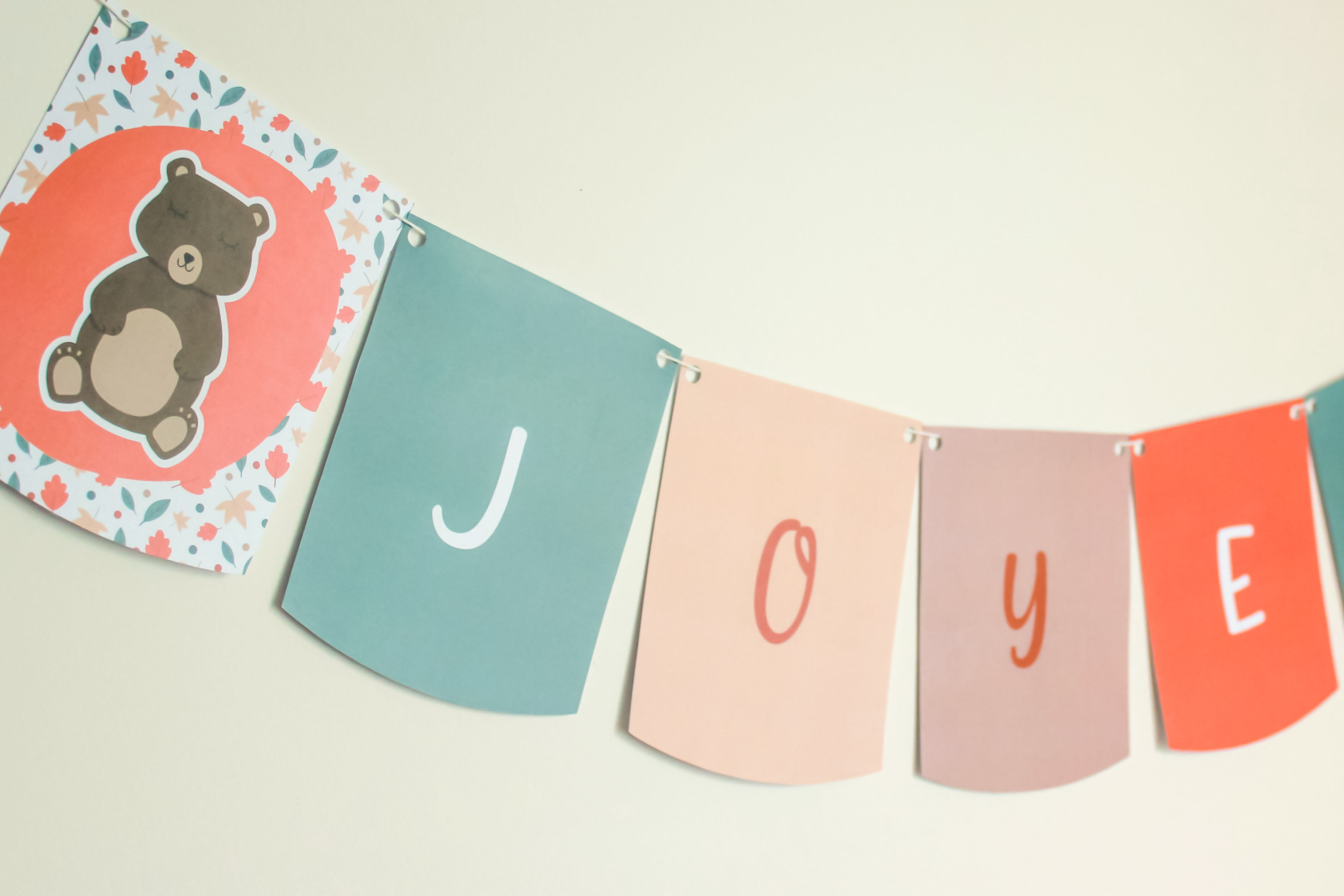 Guirlande animaux de la forêt