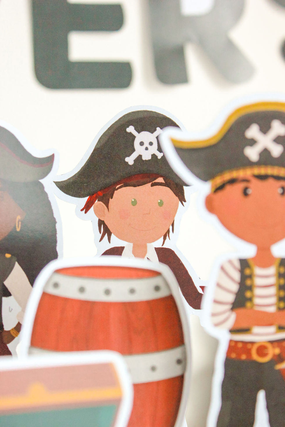 Miniature : Toppers gâteaux thème Pirates