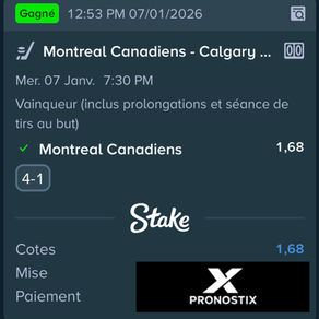 📊 Récapitulatif des pronostics – 7 Janvier 2026