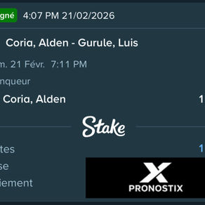 📊 Récapitulatif des pronostics – 21 Février 2026