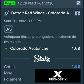 📊 Récapitulatif des pronostics – 31 Janvier 2026