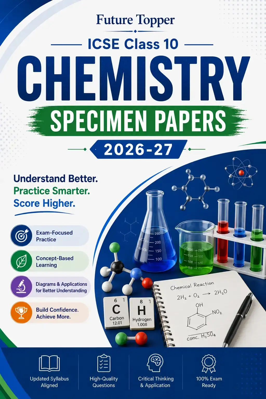 ICSE Class 10 Chemistry Specimen Papers 2026-27