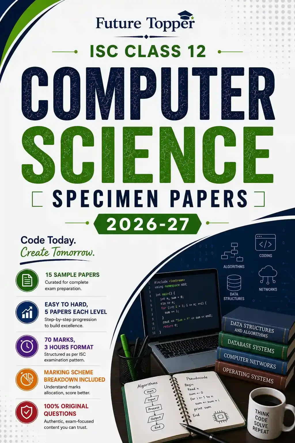 ISC Class 12 Computer Science Specimen Papers 2026-27