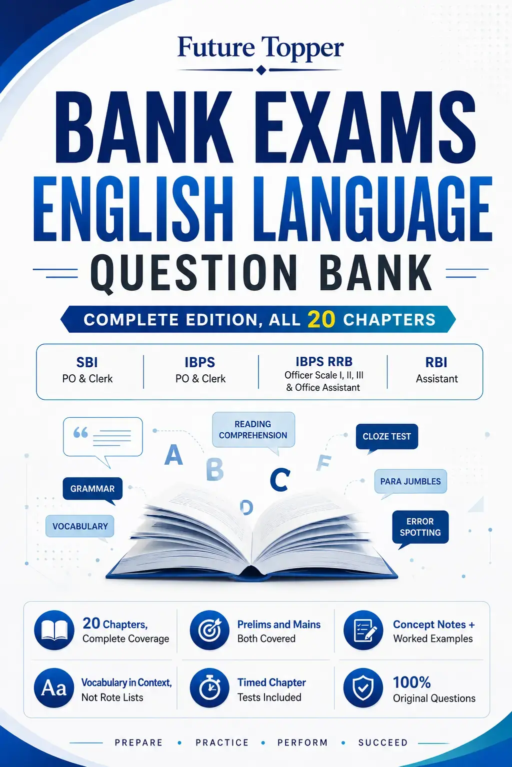 Bank Exams English Language Question Bank (SBI, IBPS, RBI)