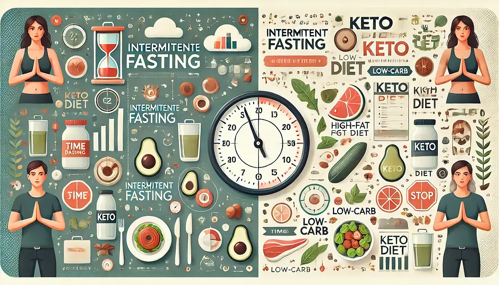Intermittent Fasting vs. Keto