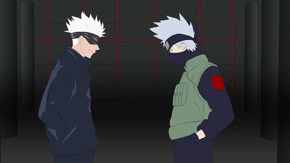 gojo and kakashi
