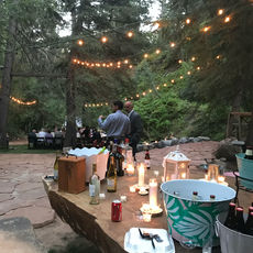 Wedding Ceremony and Cocktail Hour at Sundance Mountain Resort