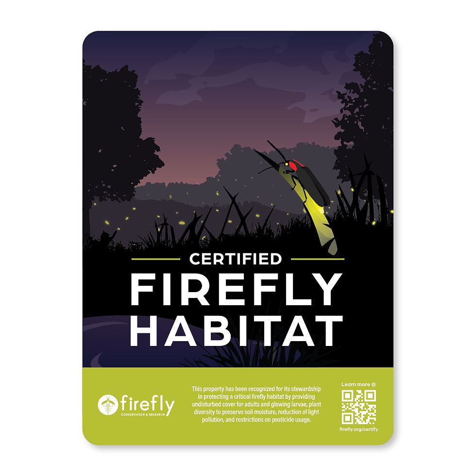 The Firefly Habitat sing is always a conversation starter!