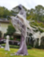 We forget wildlife doesn't always have the ability to adapt to strange new decorations that make noise and light up. 