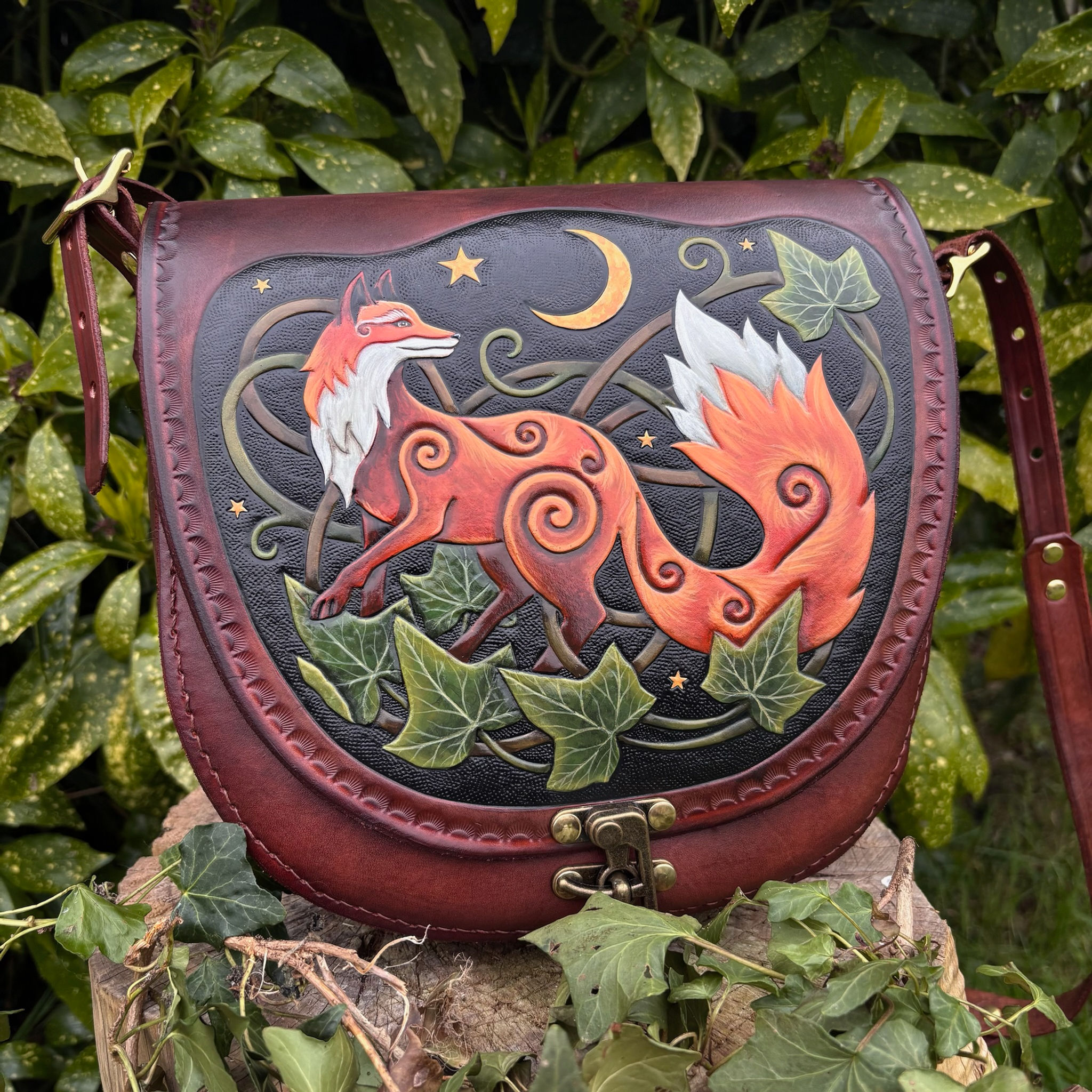 LEATHER BAG - Mystic Fox