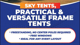 Sky Tents - When to use a frame tent
