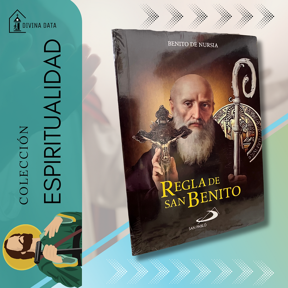 Libro Regla de San Benito: espiritualidad, colección Divinadato Oficial