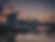 Sunset with city skyline view