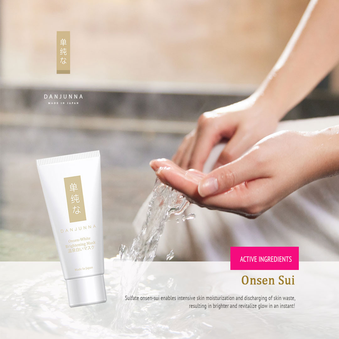 Danjunna Onsen-White Brightening Mask