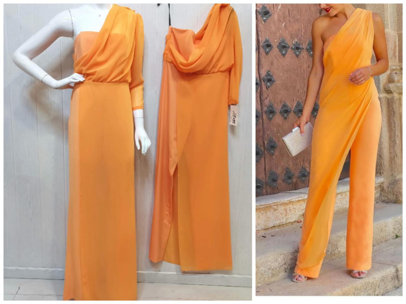 Mono hombro descubierto