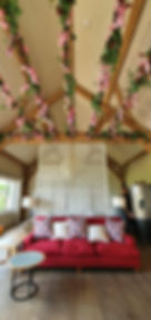 Oxford Strawberry florals wedding